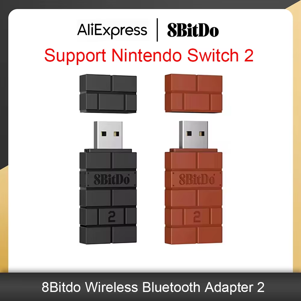 Gaming Console Joystick - 8Bitdo Kablosuz Bluetooth USB RR Adaptörü