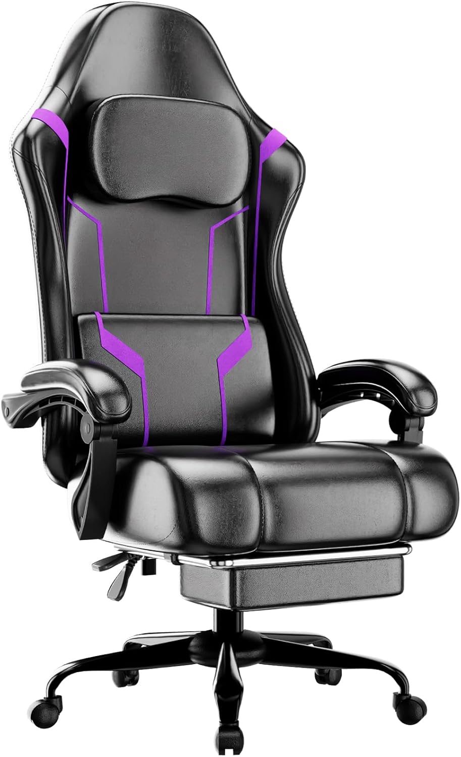 Gaming Chair Cushion - Cep Yaylı Minderli ve Ayak Dayamalı