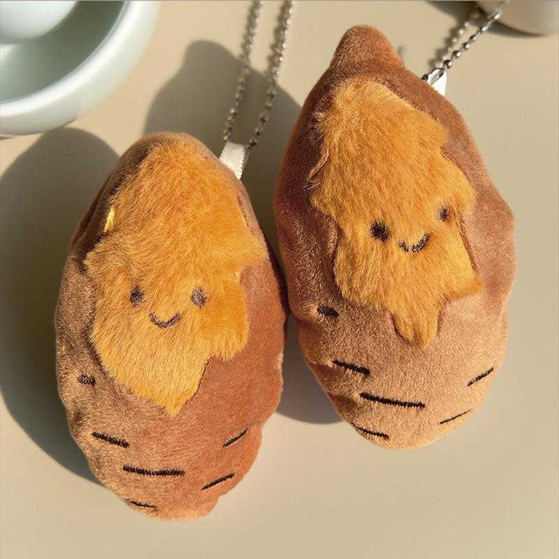 Gaming Console Keychain - Tatlı Patates Peluş Anahtarlık Cilt Dostu