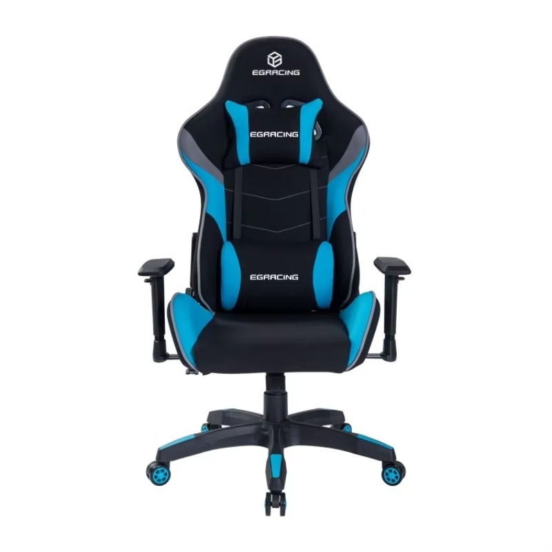 Gaming Chair Cushion - Siyah ve Mavi Oyuncu Koltuğu, Baş