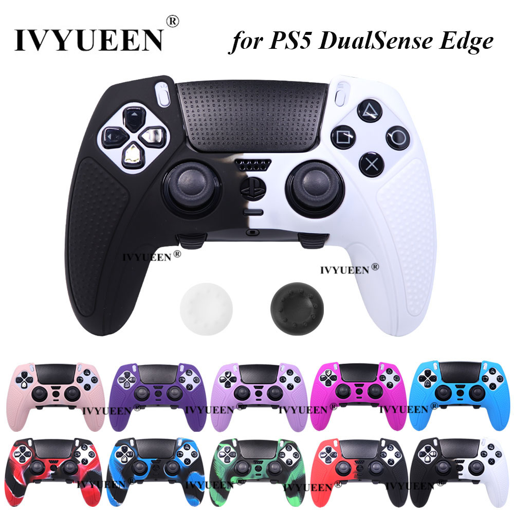 Sony Controller Dualsense Edge - IVYUEEN Yumuşak Kauçuk silikon kılıf PlayStation