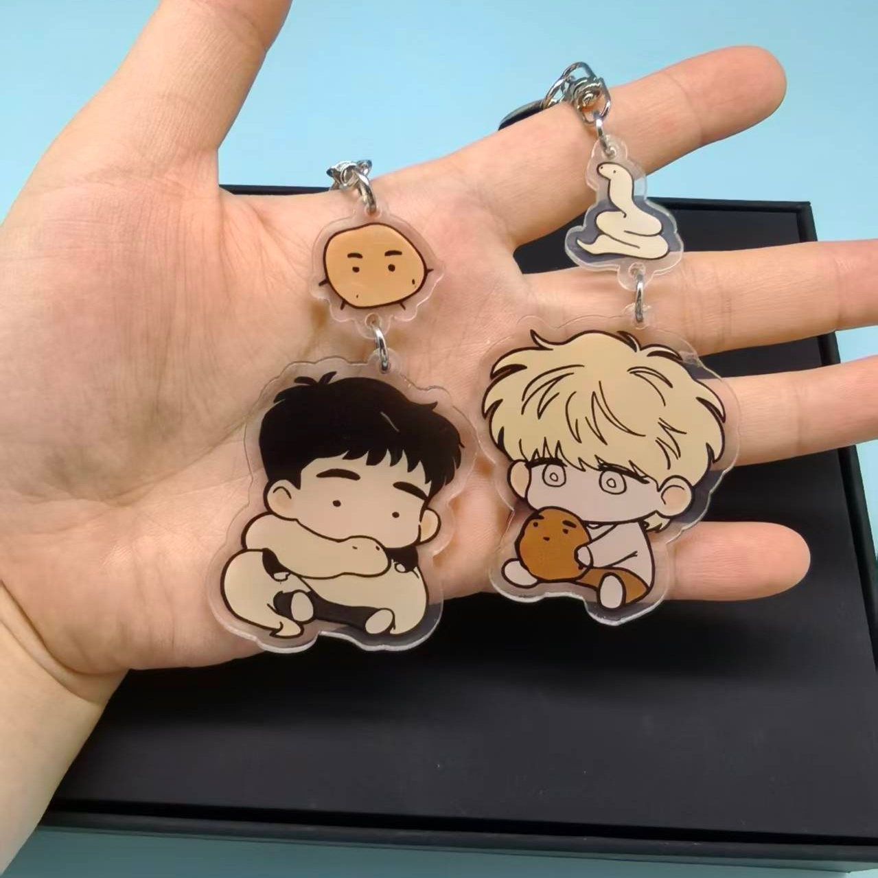 Gaming Console Keychain - Kutsal Yılanın Baştan Çıkarıcılığı Akrilik Anahtarlık