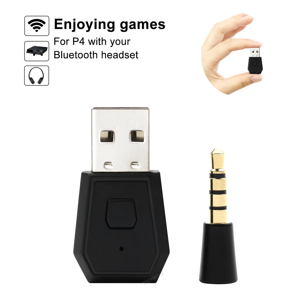 Gaming Console Controller - USB Kablosuz Adaptör Alıcısı PS4 Denetleyici