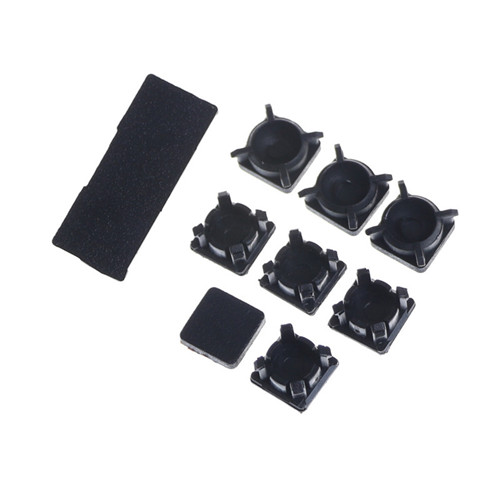 Gaming Console Joystick - 9 adet/Set lastik ayaklar ve plastik