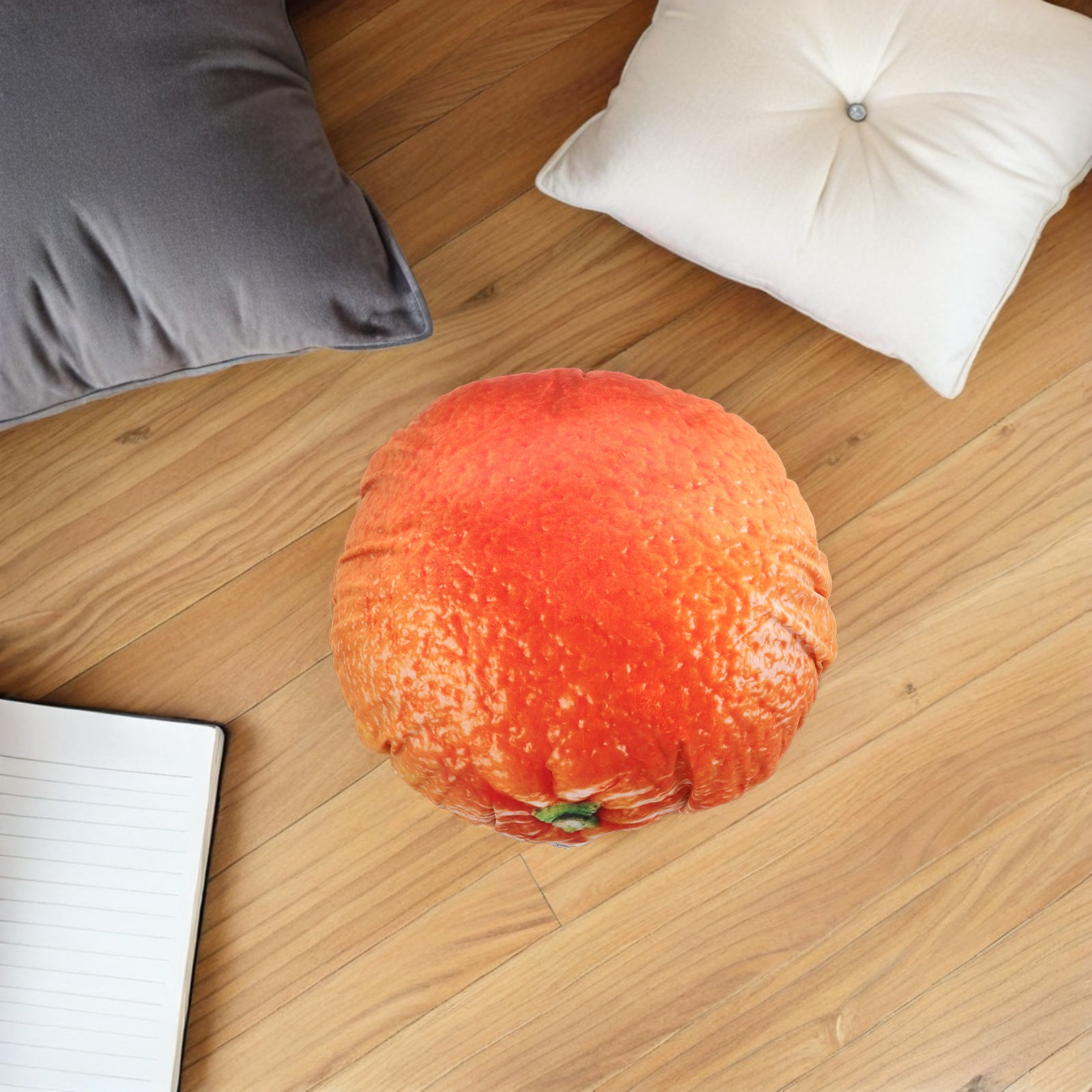 Gaming Chair Cushion - Yaratıcı Meyve Temalı Turuncu Yastık, Oturma