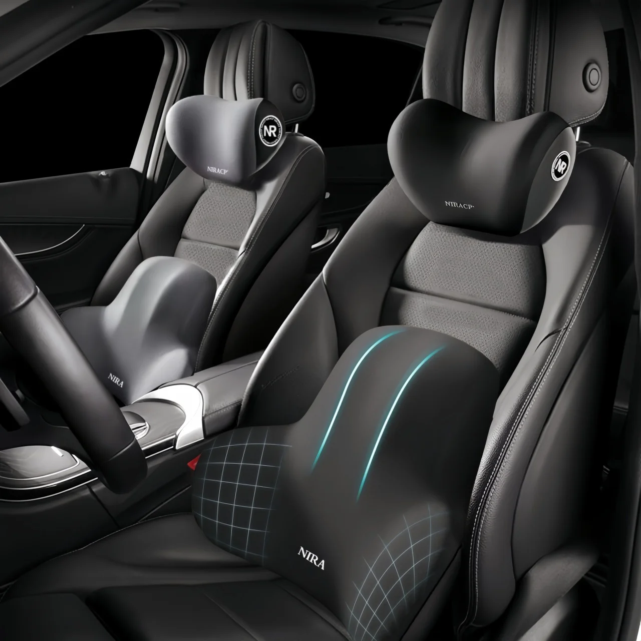 Gaming Chair Cushion - Araba Koltuğu Boyun Yastığı ve Bel