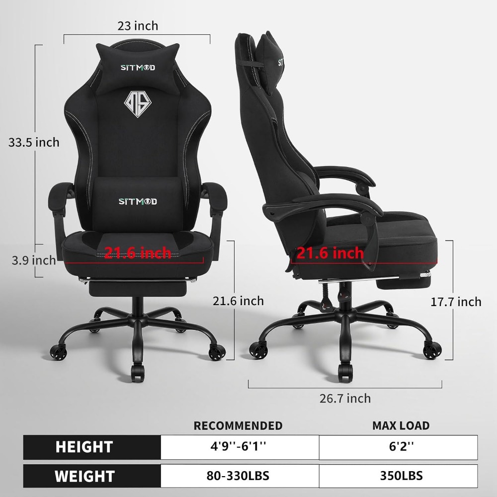 Ayak Dayamalı ve Cep Yaylı Min - Gaming Chair Cushion incelemesi ve fiyatı