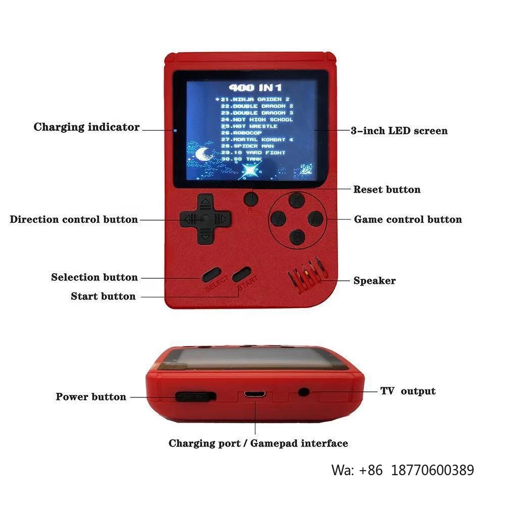 400'ü 1 Arada El Tipi Oyun Kon - Gaming Console Portable incelemesi ve fiyatı