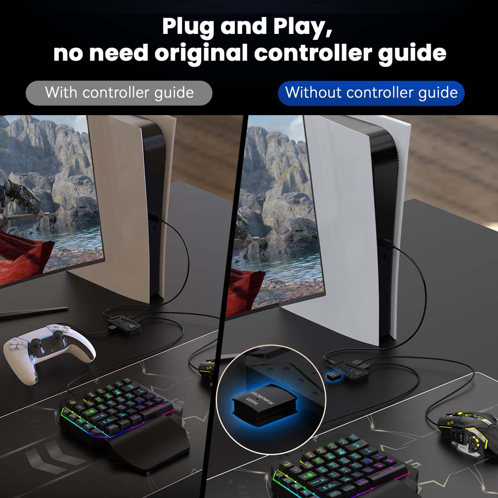 PS5 için oyun klavyesi fare ko - Gaming Console Controller incelemesi ve fiyatı