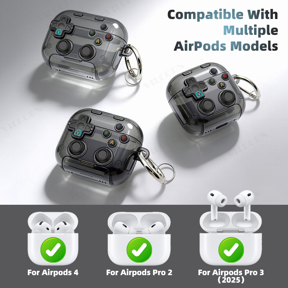 AirPods Pro 3/Pro 2/4 için Kul - Gaming Console Keychain incelemesi ve fiyatı