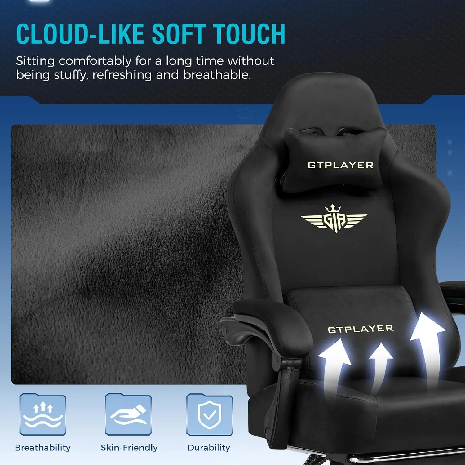Büyük ve Uzun Boylu Oyuncular  - Gaming Chair Cushion incelemesi ve fiyatı