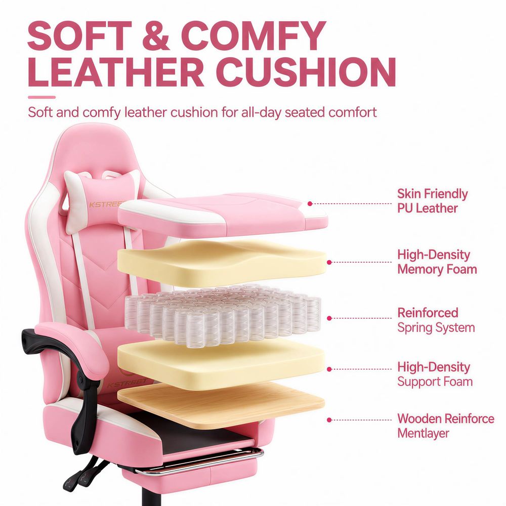Oyun Koltuğu, Ayak Dayamalı Er - Gaming Chair Cushion incelemesi ve fiyatı