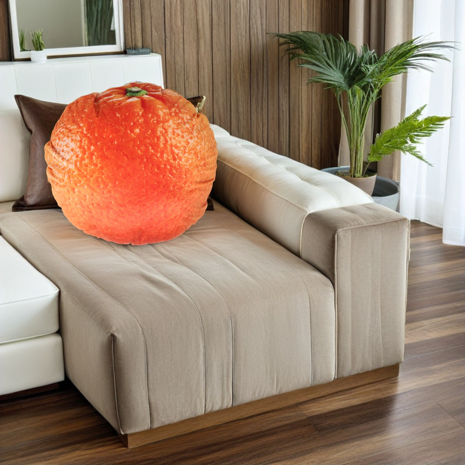 Yaratıcı Meyve Temalı Turuncu  - Gaming Chair Cushion incelemesi ve fiyatı