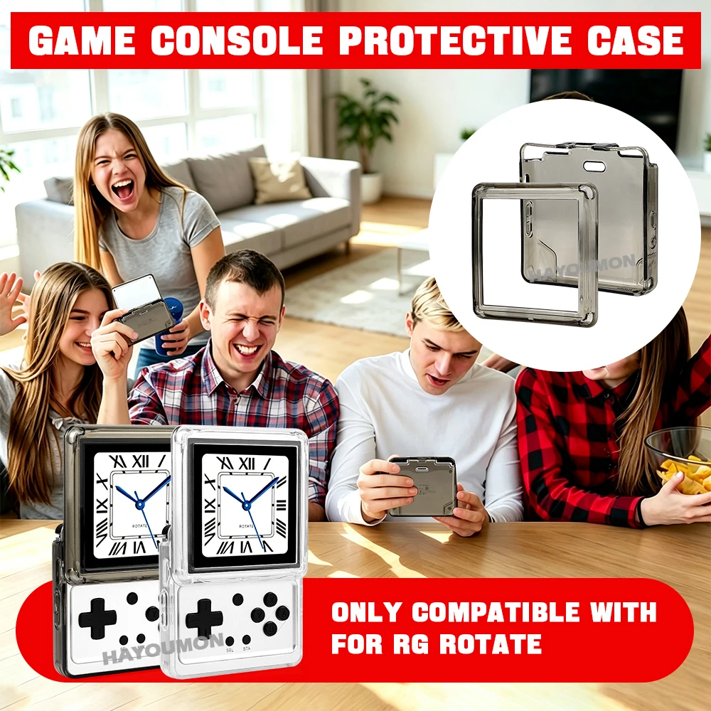 Şeffaf Siyah TPU Oyun Konsolu  - Gaming Console Anbernic incelemesi ve fiyatı